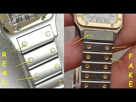 orologio cartier uomo replica|cartier watch vs real.